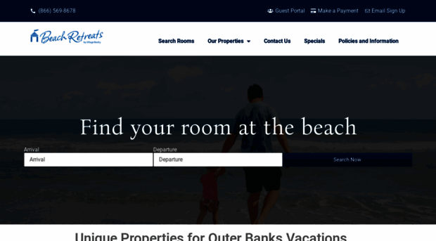 beachretreatsbyvillage.com