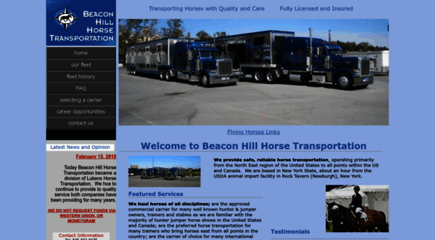 beaconhillhorsetransportation.com