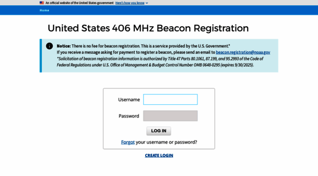 beaconregistration.noaa.gov