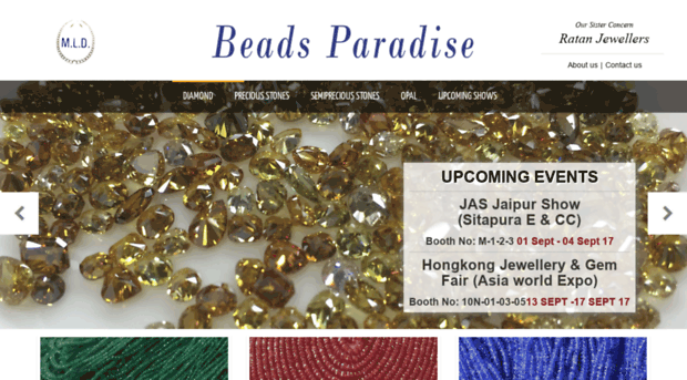 beadsparadiseindia.com