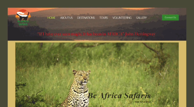 beafricasafaris.com