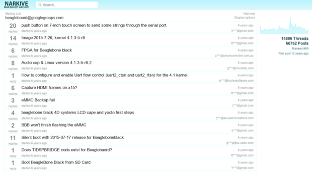 beagleboard.narkive.com
