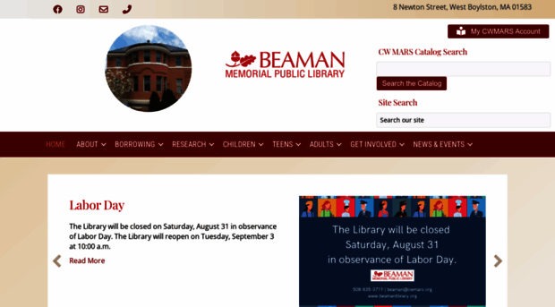 beamanlibrary.org