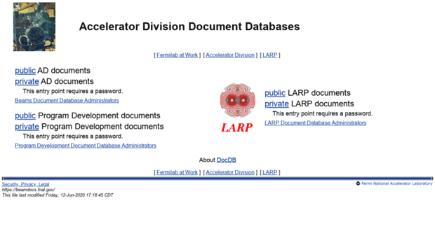 beamdocs.fnal.gov