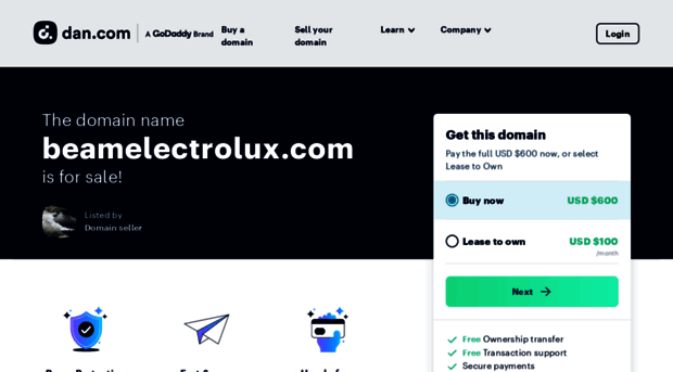 beamelectrolux.com