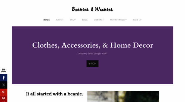 beaniesandweeniescrochet.com