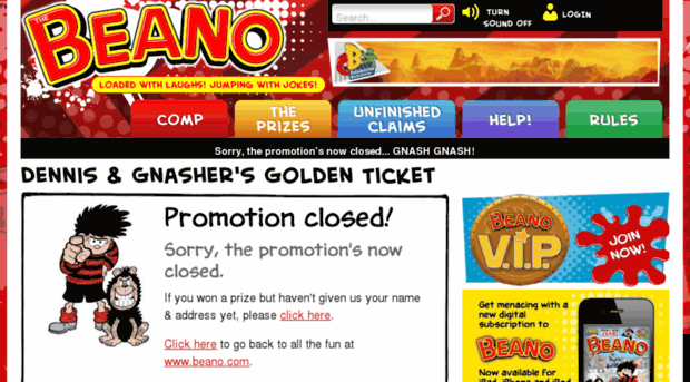 beanogoldenticket.com