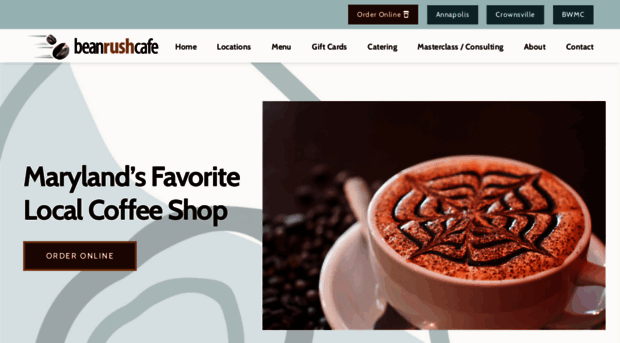 beanrushcafe.com