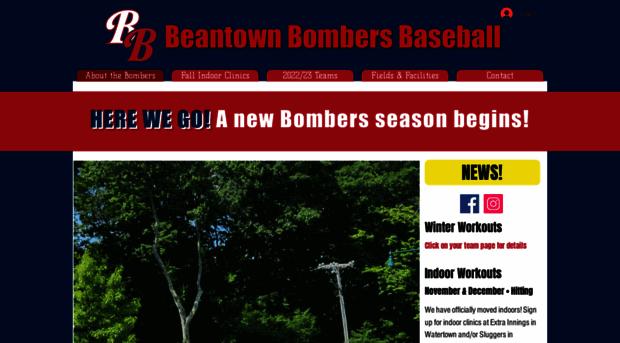 beantownbombersbaseball.com