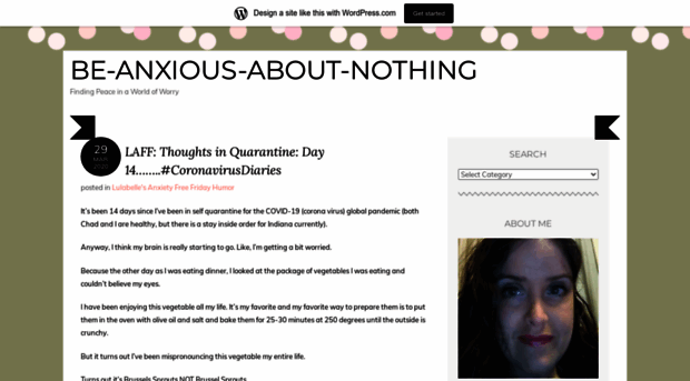 beanxiousaboutnothing.wordpress.com