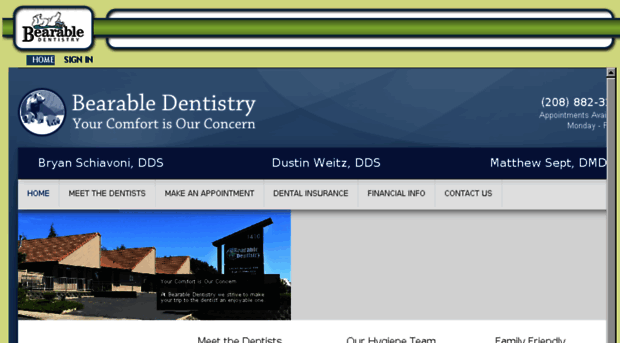 bearabledentistry.mydentalvisit.com