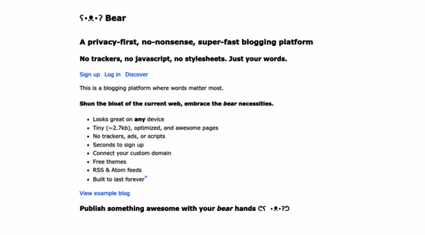 bearblog.dev