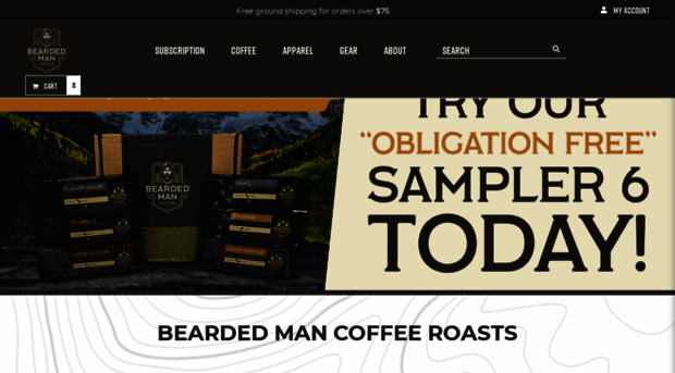 beardedmancoffee.com