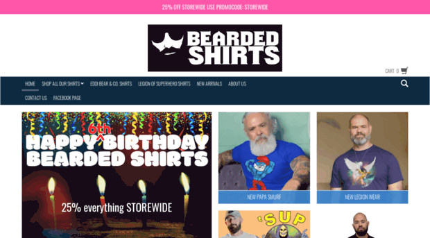 beardedshirts.com