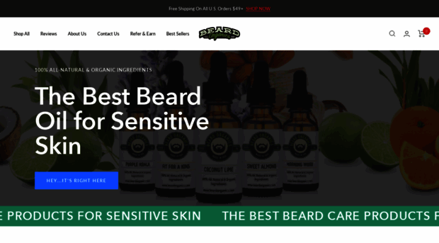 beardorganics.com