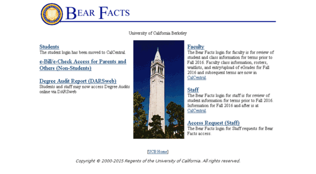 bearfacts.berkeley.edu