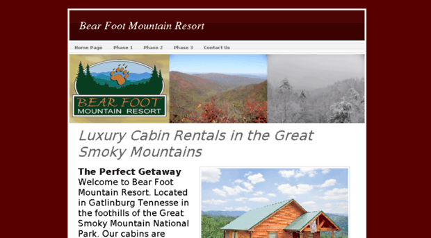 bearfootmountainresort.com