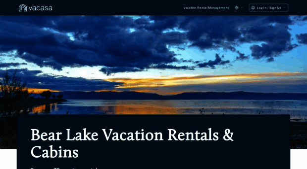 bearlakecabinrentals.com