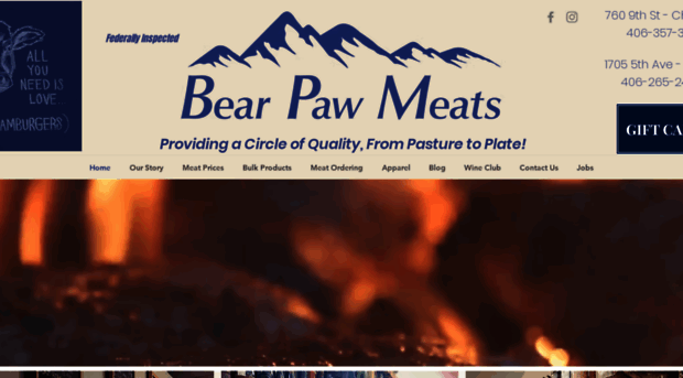 bearpawmeats.com