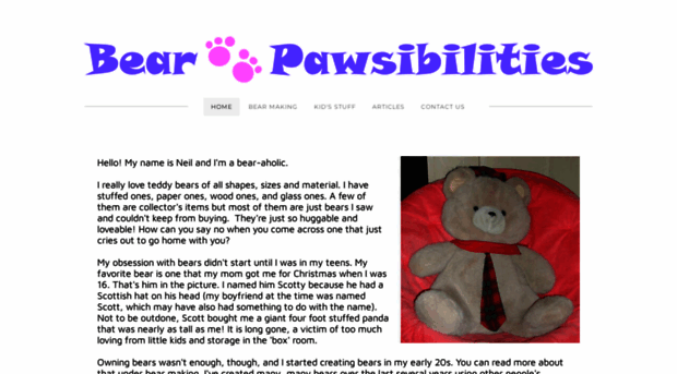 bearpawsibilities.com