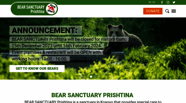 bearsanctuary-prishtina.org