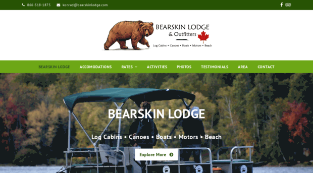 bearskinlodge.com