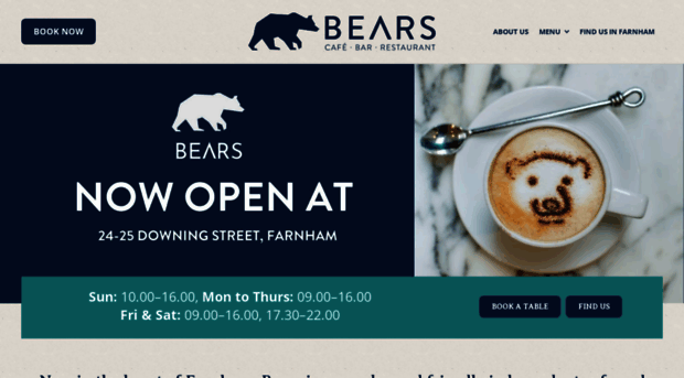 bearsrestaurant.com