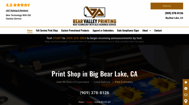 bearvalleyprinting.com