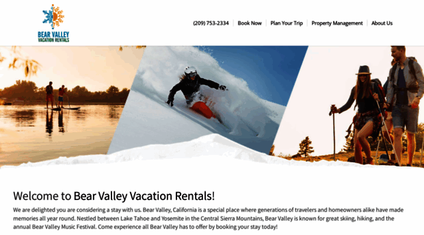 bearvalleyvacationrentals.com