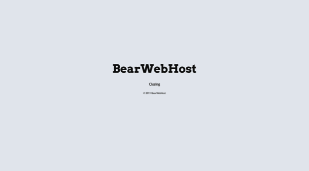 bearwebhost.com