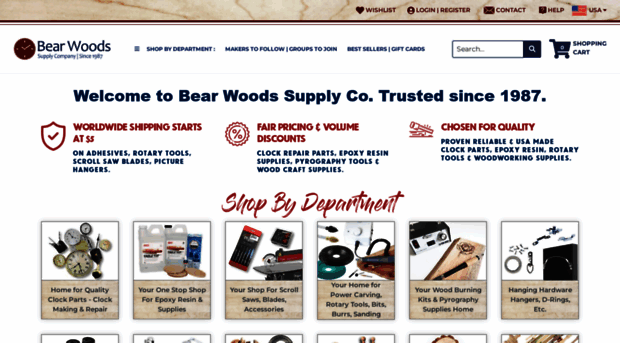 craft supply woodworking