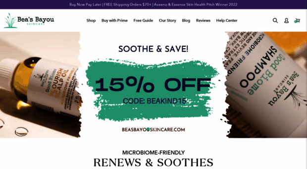 beasbayouskincare.com