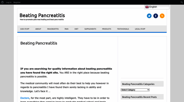 beatingpancreatitis.com