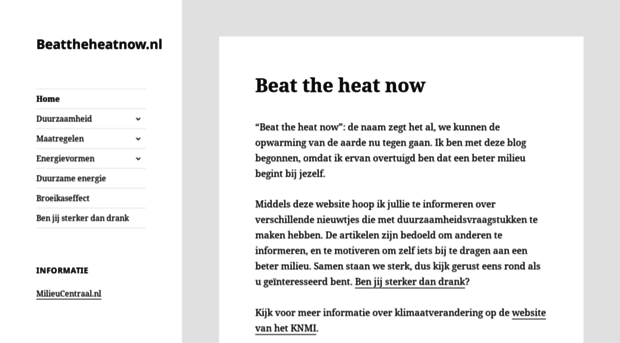 beattheheatnow.nl