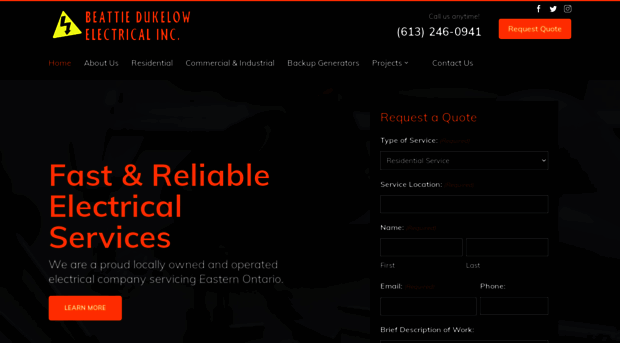 beattiedukelowelectrical.com