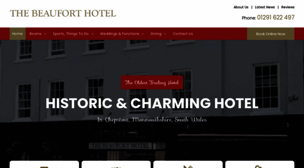 beauforthotelchepstow.com