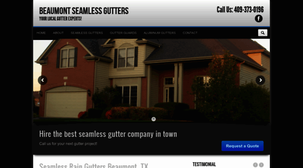 beaumontseamlessgutters.com