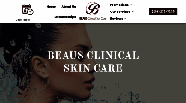 beausclinicalskincare.com