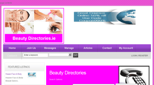 beauty.directories.ie