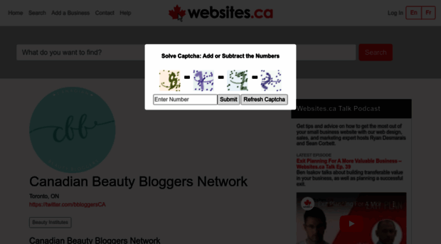 beautybloggers.ca