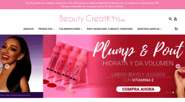 beautycreations.com.mx - Beauty Creations Cosmetics - Beauty Creations