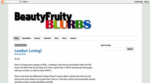 beautyfruityblurbs.com