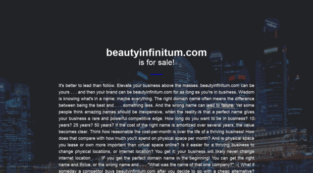 beautyinfinitum.com