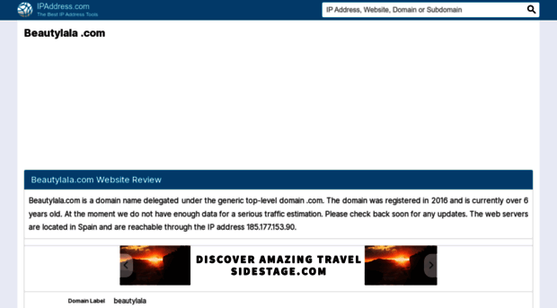 beautylala.com.ipaddress.com