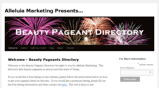 beautypageants.alleluiamarketing.com