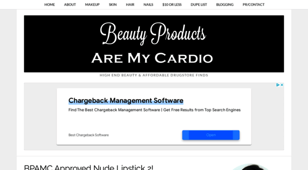 beautyproductsaremycardio.com