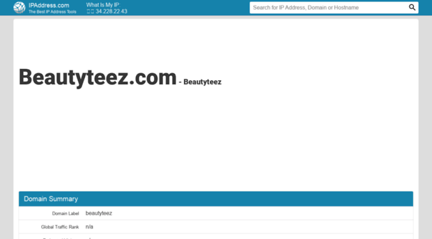 beautyteez.com.ipaddress.com