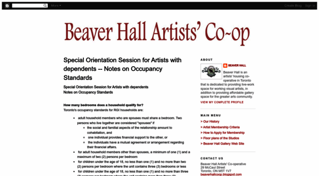 beaverhallcoop.blogspot.com