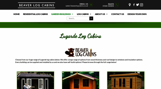 beaverlogcabins.co.uk