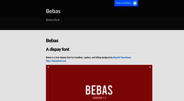 bebasfont.com